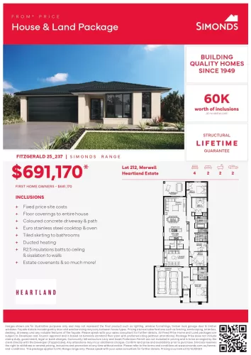 Heartland Estate - Morwell - Lot 212
