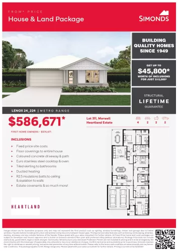Heartland Estate - Morwell - Lot 311