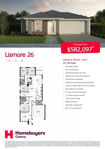 Heartland Estate - Morwell - Lot 311