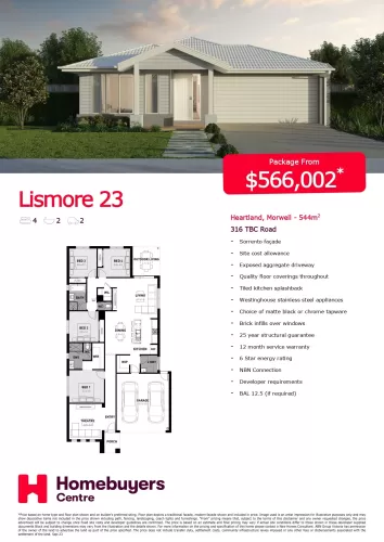 Heartland Estate - Morwell - Lot 316