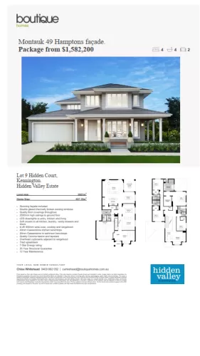 Hidden Valley Estate - Kennington - Lot 9