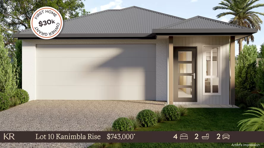 Kanimbla Rise Estate - Holmview - Lot 10 Façade