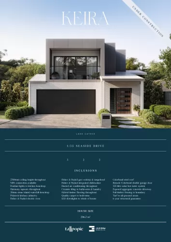 Keira Townhomes - Lake Cathie - TH Lot 1_a