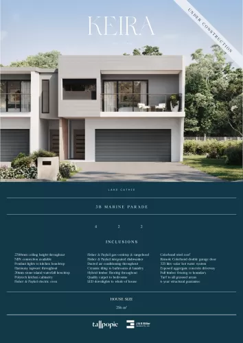 Keira Townhomes - Lake Cathie - TH Lot 3B_a