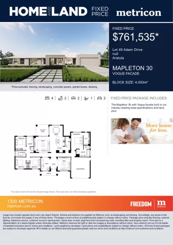 Scenic Pocket Estate - Aratula - Lot 49 H&L Metricon