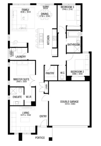Stablewood Estate - Benalla  - Lot 13 Floorplan