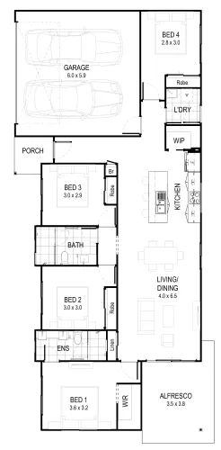 The Rise Estate - Victory Heights - Lot 7 Floorplan