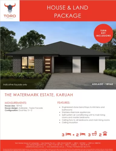 The Watermark Estate - Karuah - Lot 9 Floorplan