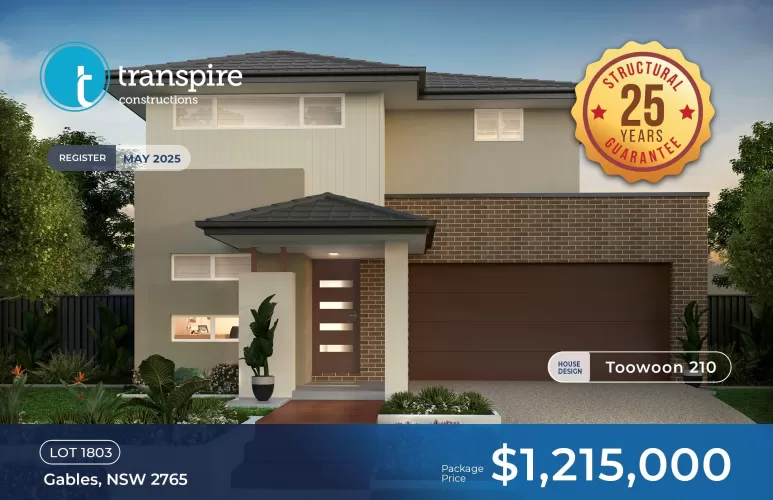Transpire Homes at The Gables - Gables - Lot 1803