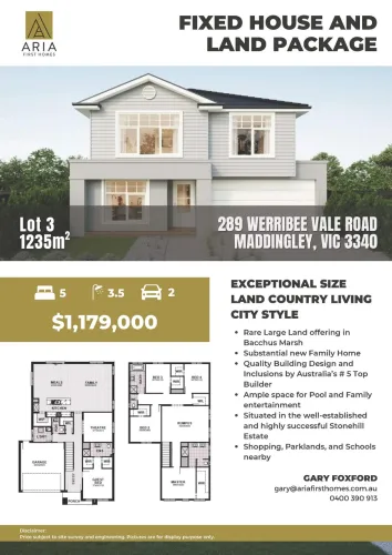 289 Werribee Vale Road - Bacchus Marsh - Lot 3