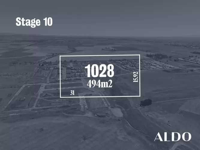 Aldo Estate - Fraser Rise - Lot 1028