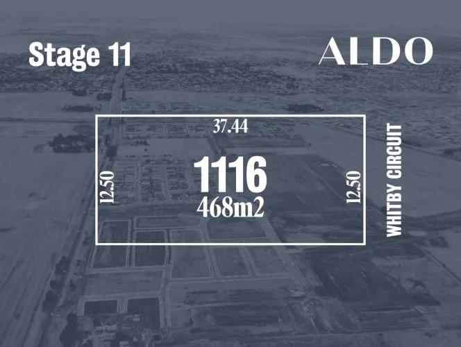 Aldo Estate - Fraser Rise - Lot 1116