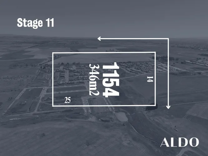 Aldo Estate - Fraser Rise - Lot 1154