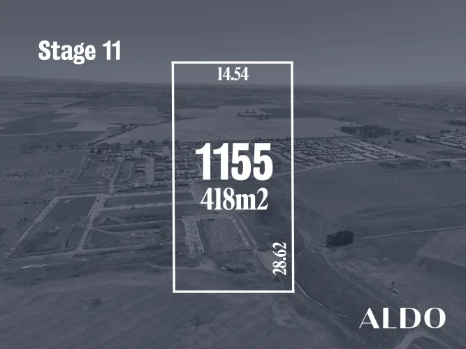 Aldo Estate - Fraser Rise - Lot 1155