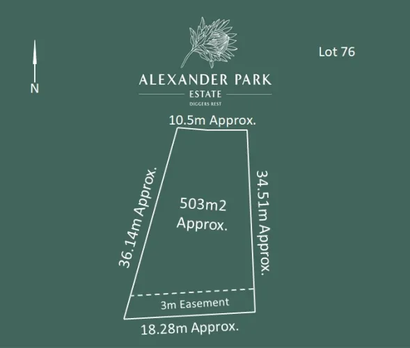 Alexander Park Estate - Diggers Rest - Lot 76