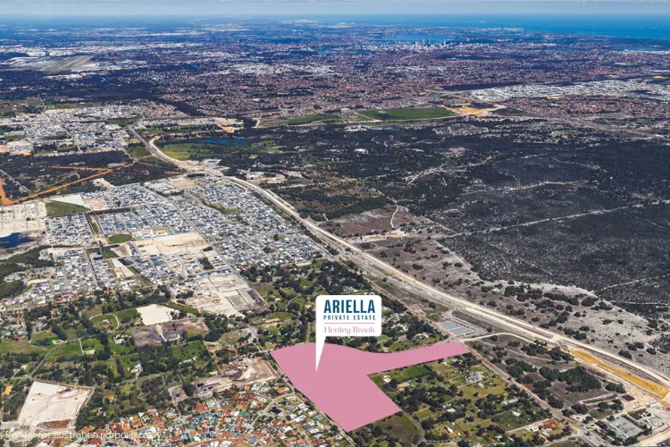 Ariella Private Estate - Henley Brook - Lot 118 Aerial