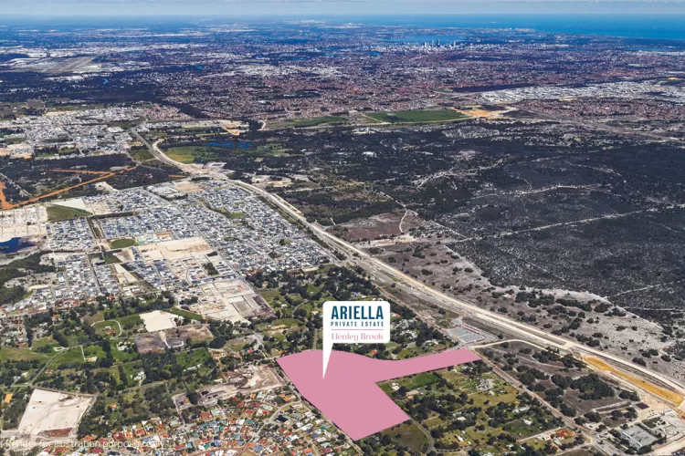 Ariella Private Estate - Henley Brook - Lot 219 Aerial