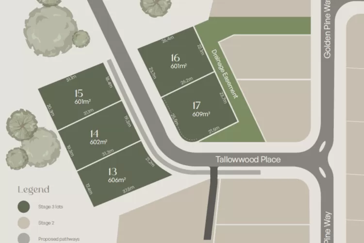 Bamboo Estate - Palmwoods - Lot 17 Masterplan