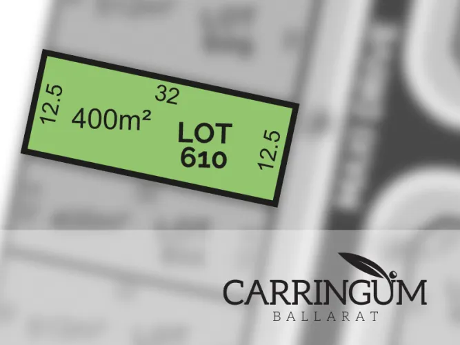 Carringum Ballarat Estate - Winter Valley - Lot 610