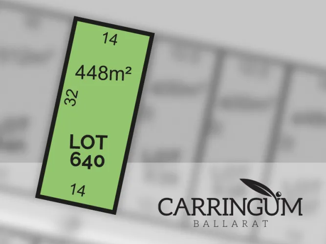 Carringum Ballarat Estate - Winter Valley - Lot 640