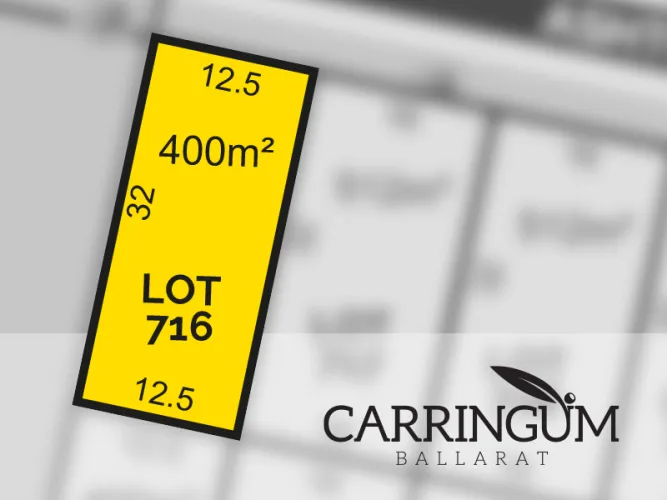 Carringum Ballarat Estate - Winter Valley - Lot 716