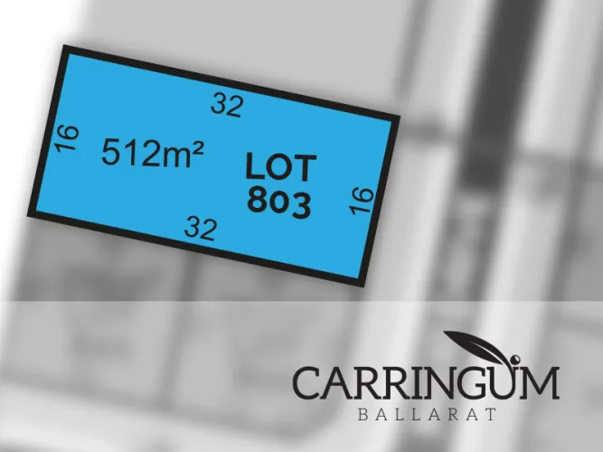 Carringum Ballarat Estate - Winter Valley - Lot 803
