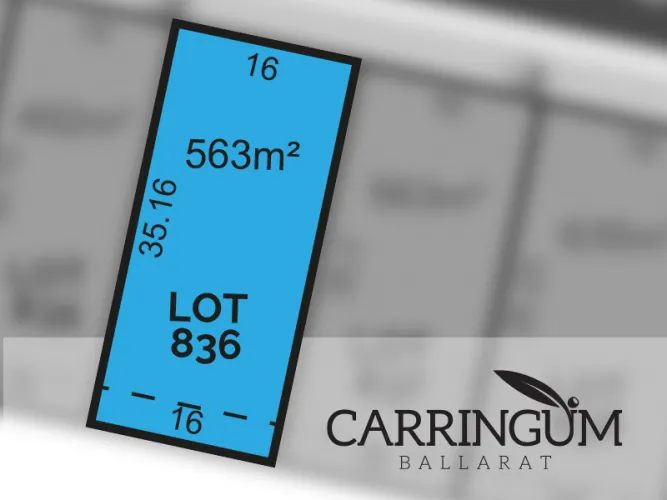 Carringum Ballarat Estate - Winter Valley - Lot 836