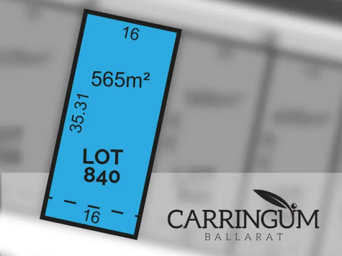 Carringum Ballarat Estate - Winter Valley - Lot 840