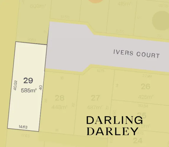 Darling Darley Estate - Darley - Lot 29