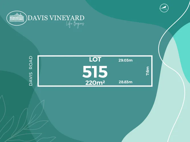 Davis Vineyard Estate - Diggers Rest - Lot 515