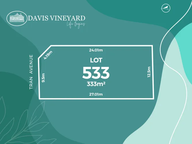 Davis Vineyard Estate - Diggers Rest - Lot 533