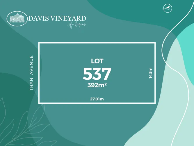 Davis Vineyard Estate - Diggers Rest - Lot 537