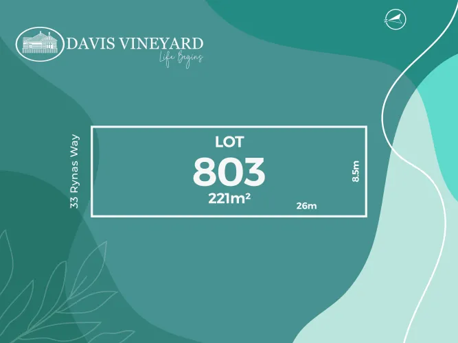 Davis Vineyard Estate - Diggers Rest - Lot 803