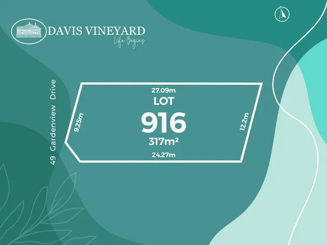 Davis Vineyard Estate - Diggers Rest - Lot Lot 916