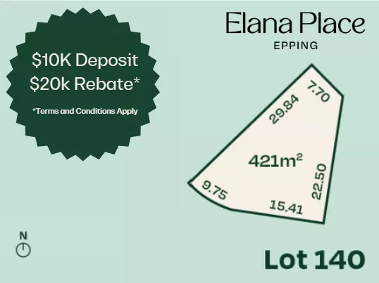 Elana Place Estate - Epping - Lot 140