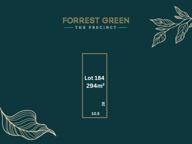 Forrest Green The Precinct Estate - Armstrong Creek - Lot 184