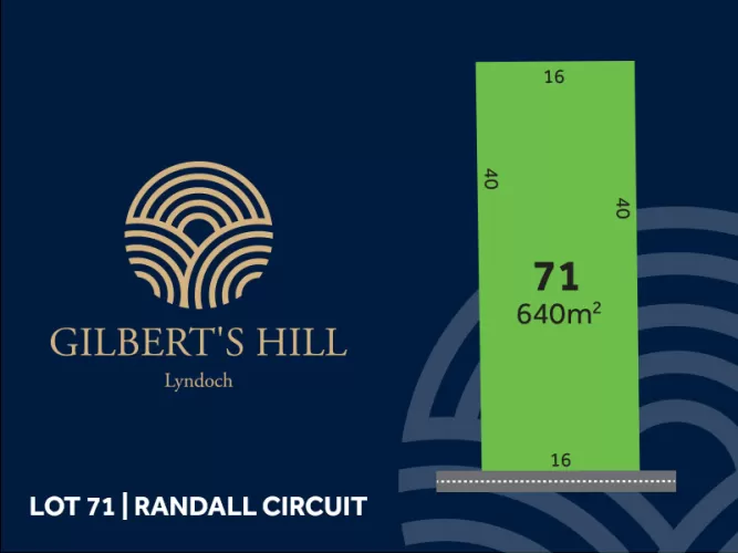 Gilbert's Hill Estate - Lyndoch - Lot 71