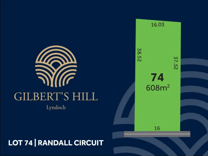 Gilbert's Hill Estate - Lyndoch - Lot 74