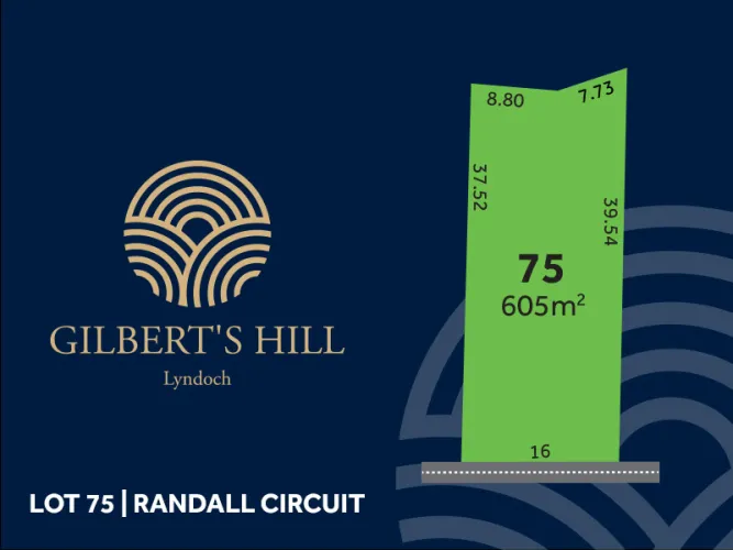 Gilbert's Hill Estate - Lyndoch - Lot 75