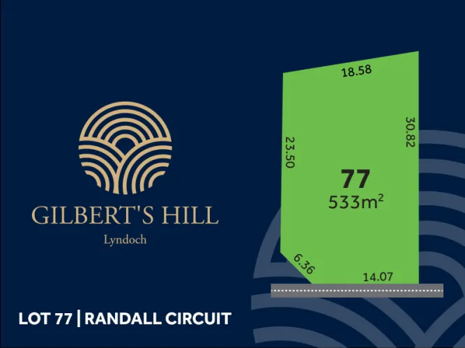 Gilbert's Hill Estate - Lyndoch - Lot 77
