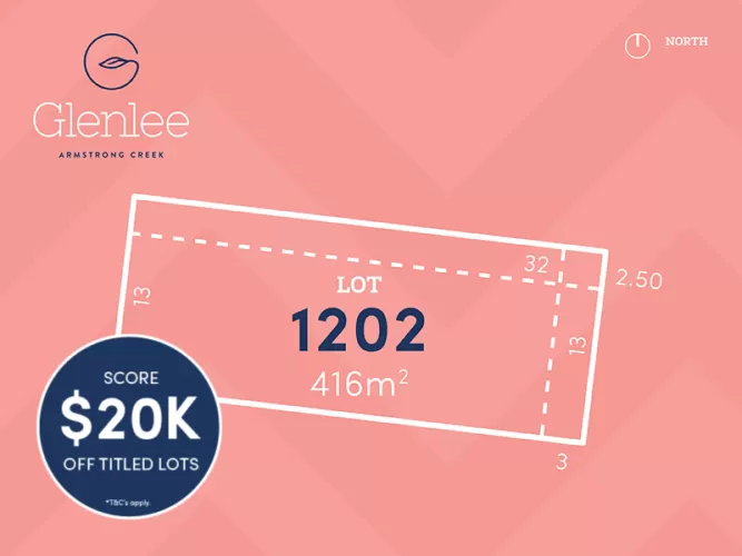 Glenlee Armstrong Creek Estate - Charlemont - Lot 1202