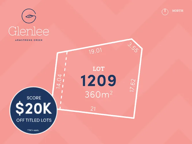 Glenlee Armstrong Creek Estate - Charlemont - Lot 1209