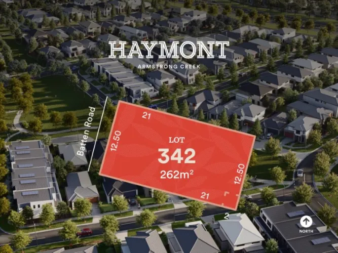Haymont Armstrong Creek Estate - Charlemont - Lot 342