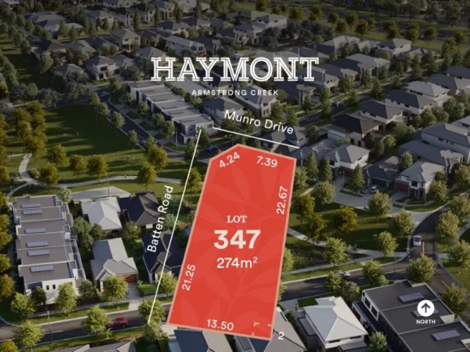 Haymont Armstrong Creek Estate - Charlemont - Lot 347