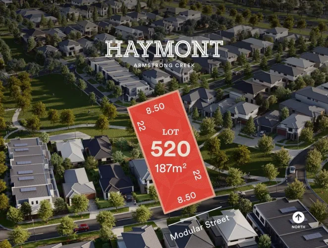 Haymont Armstrong Creek Estate - Charlemont - Lot 520