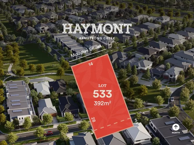 Haymont Armstrong Creek Estate - Charlemont - Lot 533