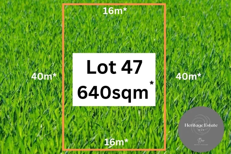Heritage Estate - Moe - Lot 47