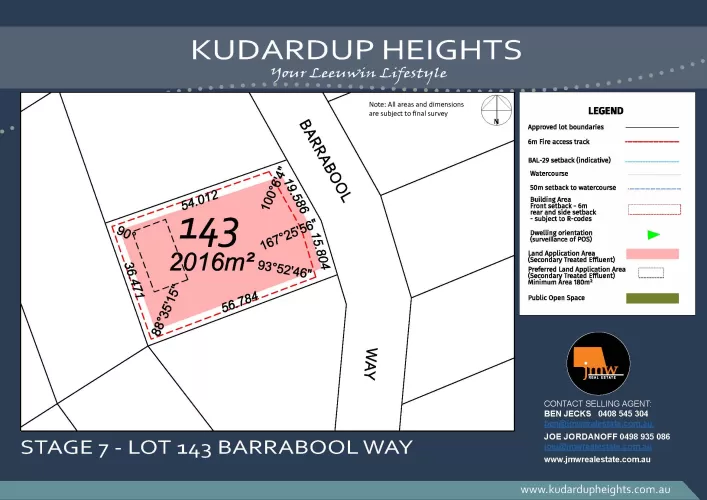 Kudardup Heights Estate - Kudardup - Lot 143