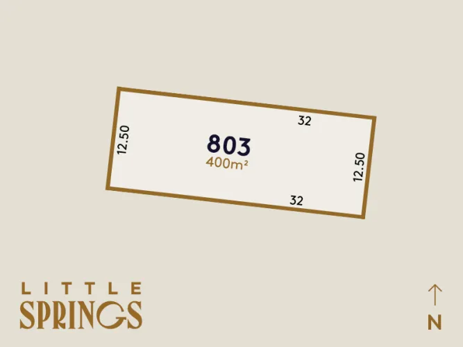 Little Springs Estate - Deanside - Lot 803