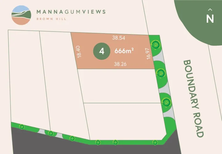 Manna Gum Views Estate - Brown Hill - Lot 4
